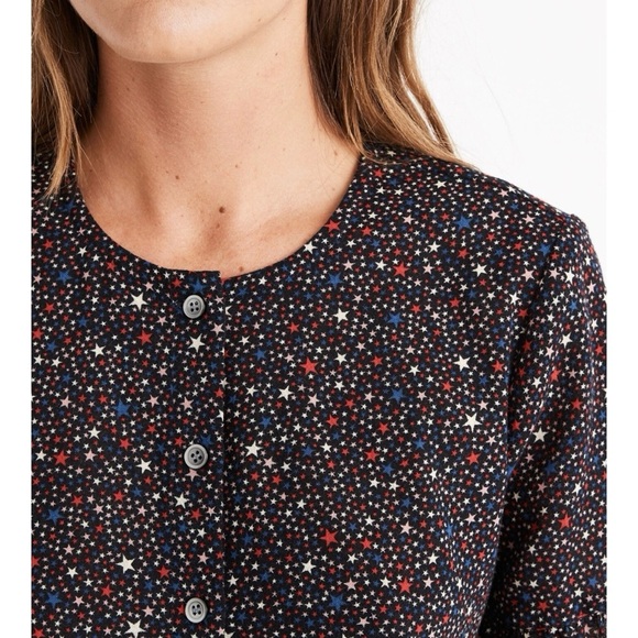 MADEWELL Fourth of July Star Printed Patriotic Top - Picture 2 of 6